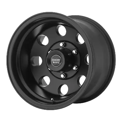 15x10 American Racing AR172 Satin Black Wheels 6x5.5 (-43mm) Set Of 4 • $695.40