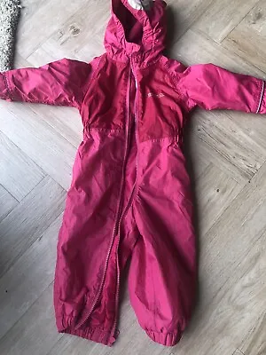 £7 • Buy Regatta Unisex Kids Puddle Outdoor Waterproof Puddle Suit  Ski Suit