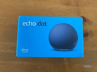 Amazon Echo Dot 5th Gen. Smart Speaker - Deep Sea Blue • $13.50