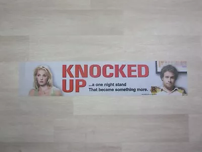 Knocked Up Movie - Movie Theater Mylar Display Banner 25  X 5” Seth Rogan Y2K • $15.19