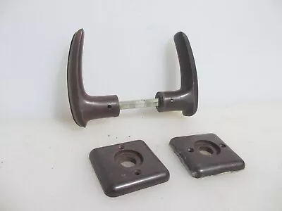 £22 • Buy Vintage Bakelite Lever Door Handles Art Deco Architectural Antique Old 1930's 