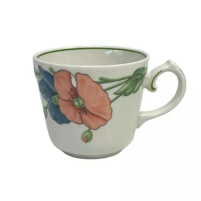 VILLEROY & BOCH Retired AMAPOLA Pattern Vintage Tea Coffee Cup FLAW • $8.95