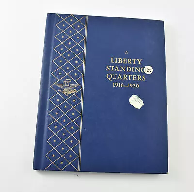 Used Whitman 1916-1930 Standing Liberty Quarters Empty Coin Album Book - *444 • $5.50