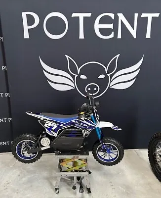 Potent MiniMax Xpro Electric Kids Dirt Bike 1200 W Moto Cross Pit Bike MX Ebike • $999