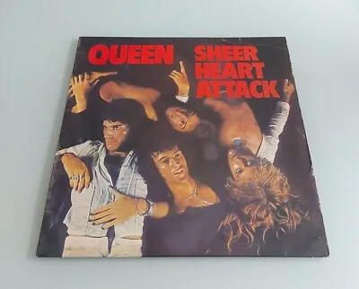 Queen - Sheer Heart Attack - Used Vinyl Record - EMC 3061 • £13.99