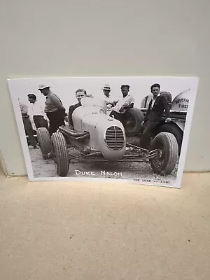 SPRINT CAR MIDGET ROPE TOW START AUTO RACING Winchester SPEEDWAY 5x7 PHOTO • $9.99