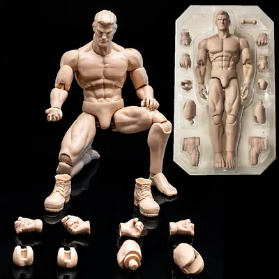Male Soldier Body 6  Action Figure 1:12 Doll Model Man Muscular GWToys G001 • $49.99