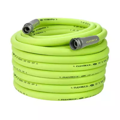 Garden Hose 5/8  X 100' 3/4  - 11 1/2 GHT Fittings Flexible Hybrid Polymer • $65.78