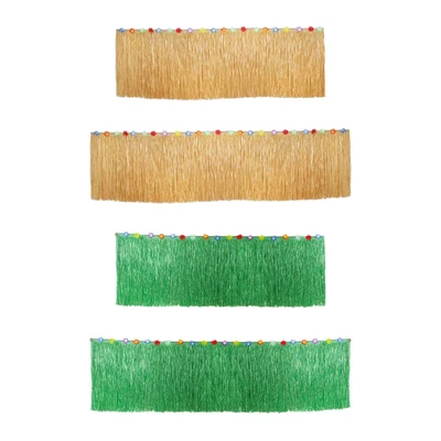 £13.48 • Buy Grass Table Skirt, Summer Themed Party Desk, Baby Shower, Backyard,
