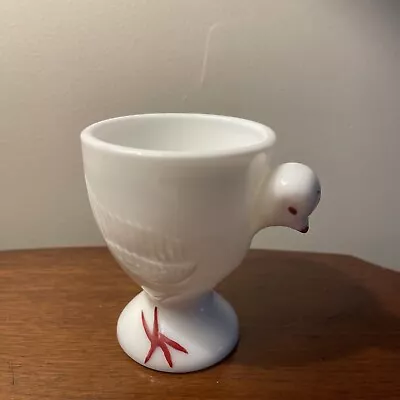 Vintage Westmoreland White Milk Glass Chicken Egg Cup. • $6.99