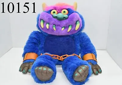 2001 My Pet Monster Breakaway Handcuffs Chain Talking Tested Working Plush • $212.50