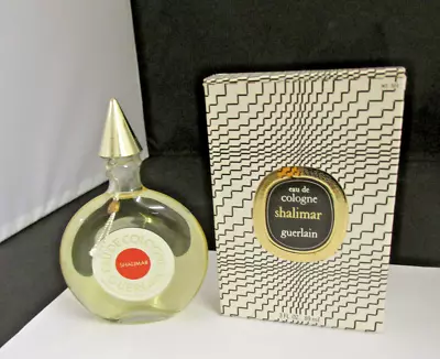 Vintage Guerlain NEW YORK EAU DE COLOGNE SHALIMAR 3 FL OZ   IN BOX NO 305 • $145.95