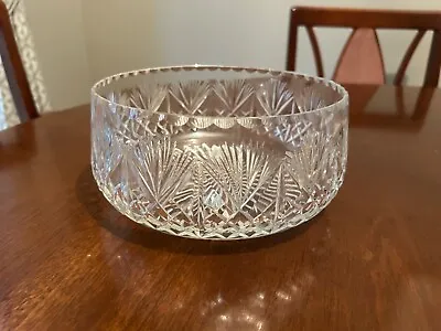 Edinburgh Crystal Iona Fruit / Trifle Bowl • £35