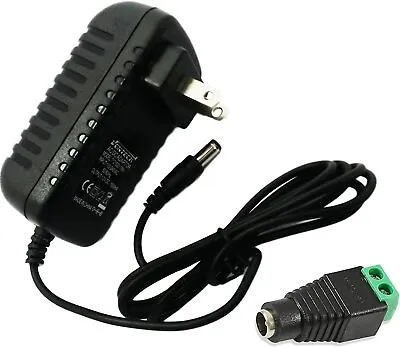 $3.98 • Buy Universal 12V 1.5A 18W AC DC Power Supply Adapter Charger CCTV Camera LED AMP