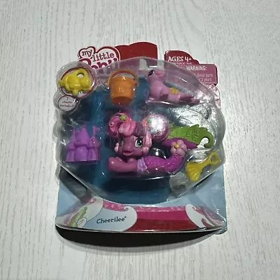 My Little Pony Cheerilee Mermaid Seal Sandcastle Bucket Shovel Charm Hasbro New • $24.95