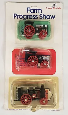 Rumley Oil Pull Titan Hart Parr Steam Tractors 1/64 Scale Models Ertl 1990 FPS • $48