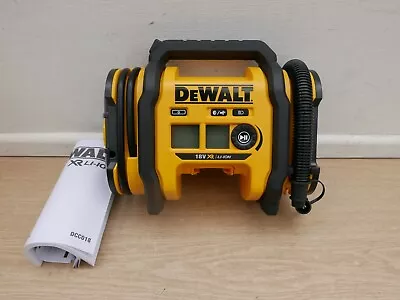 £128.89 • Buy DeWalt DCC018 18V XR Cordless Tyre Inflator Bare Unit