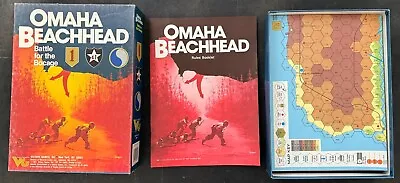 Victory Games Omaha Beachhead Battle For The Bocage Punched Complete • $5