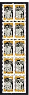 Foo Fighters  'american Rock' Strip 10 Mint Vignette Stamps 2 • $9.04