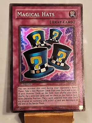 Yugioh! Tcg Magical Hats Psv-033 Super Rare 1st Edition Lp/mp • $14.99