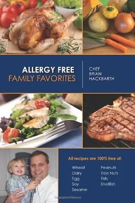 Allergy Free Family Favorites Hackbarth New 9781439237625 Fast Free Shipping- • $25.51