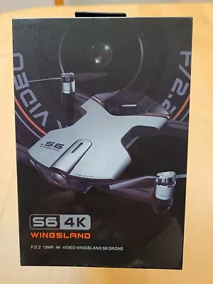 RC Drone Wingsland S6 GPS WI-FI APP Control 4K UHD Camera Selfie Quadcopter New • $59.50