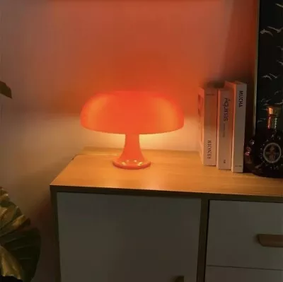 £40 • Buy Vintage Retro Led Mushroom Table Lamp Bedroom Living Room Lighting Desk Light