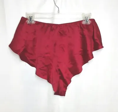 Vintage Victoria's Secret Gold Crown Label Silk Flutter Panties Medium -NWOT-L1 • $55