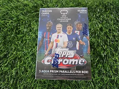 Topps Chrome Womans Champions League 2022/23 - Blaster Box - Factory Sealed • £19.95