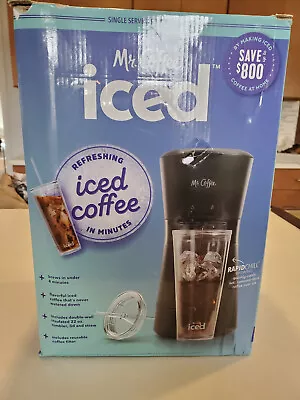 Mr. Coffee Single-Serve Iced Or Hot Coffee Maker Open Box New But No Tumbler • $10.50