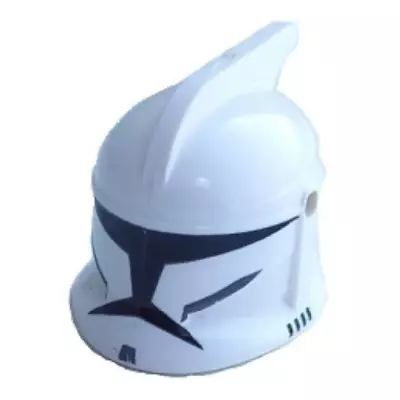 LEGO Star Wars Clone Trooper Minifigure Helmet White Phase 1 Clone Wars • $16.97