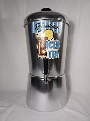 Vintage Wear-Ever Aluminum Commercial Restaurant Iced Tea Dispenser 2.5 Gallons • $69.99