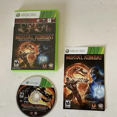 $25.39 • Buy Mortal Kombat -- Complete Edition (Microsoft Xbox 360, 2012)