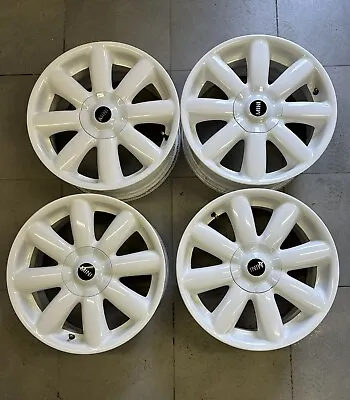 4 X Genuine Mini R56 Cooper S ‘Crown’ Alloy Wheels 17” (R53/R50) White • $585.75