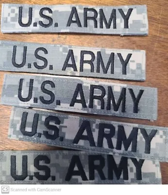 US Army Branch Name Tape OCP Multicam W/ Hook Fastener NEW • $4.99