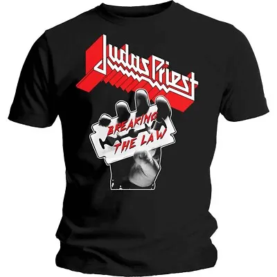 Judas Priest Breaking The Law British Steel Official Tee T-Shirt Mens • $44.77