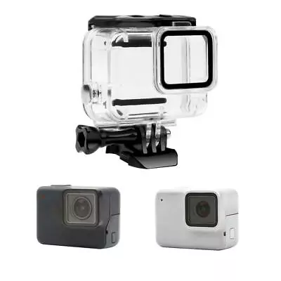 Waterproof Case For GoPro HERO 7 White HERO 7 Silver - 35 Meter Housing Case • $49.95