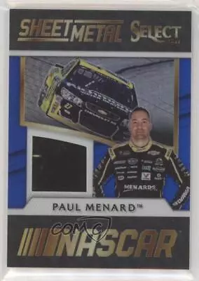 2017 Panini Select Select Sheet Metal Blue Prizm /199 Paul Menard #SM-PM • $3.93