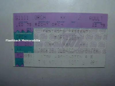 MORRISSEY Concert Ticket Stub 1997 MIAMI BEACH GLEASON THTR The Smiths VERY RARE • $20
