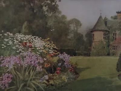 £4.50 • Buy Antique Print 1909 The Palace House Beaulieu Hampshire Wilfrid Ball Painting Art