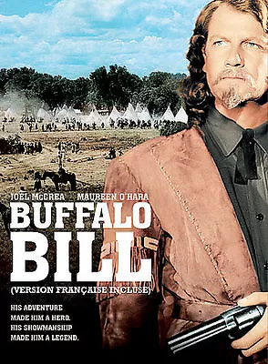 Buffalo Bill (Joel McCrea Maureen O'Hara Anthony Quinn) ~ Brand New Sealed DVD • $9.87