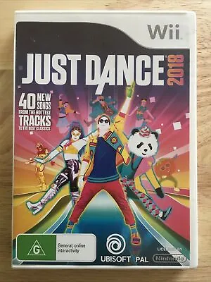 Just Dance 2018 -  Nintendo Wii • $64.95