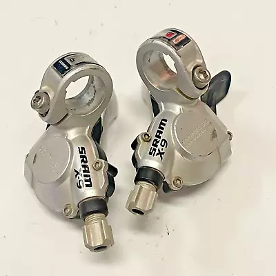 SRAM X-9 Mountain Bike Impulse Trigger Shifter 3 X 9 Speed X9 Pair MTB • $29.95