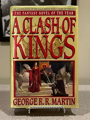 A Clash Of Kings By George RR Martin (1st Edition 1st Printing Hardcover) GoT • $99.99