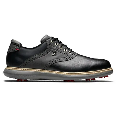 FootJoy Traditions 57904 Golf Shoes - Black • $149.99