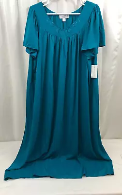 Women's Miss Elaine Long Silky Nightgown 3X • $38.99