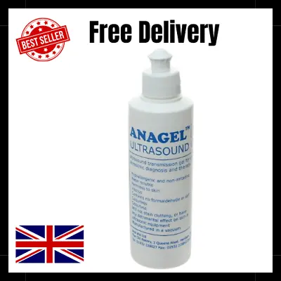 Anagel Ultrasound Gel Bottle 250ml • £3.60