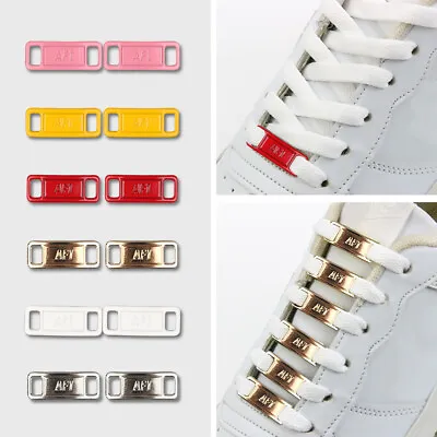 For AF1 LACE LOCKS METAL CHARM CUSTOM TAGS LOCK AIR FORCE ONES REPLACEMENT UK • £2.71