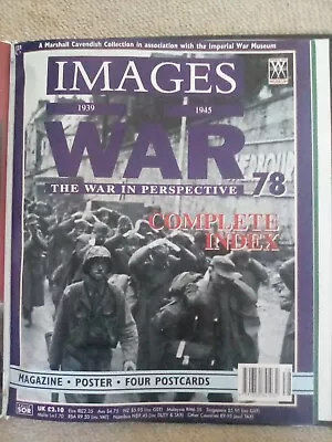 Images Of War Magazine 1939-1945 -Full Collection ( Issues 1 - 78) + 5 Binders. • £89