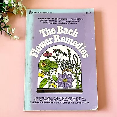 The Bach Flower Remedies- Three Books In One - Vintage Copy • $19.99
